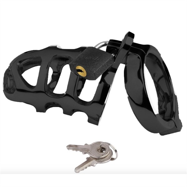 Black Label Stainless Steel Black Chastity Brutus: Edelstahl-Peniskäfig, schwarz - vergleichen und günstig kaufen Black Label Stainless Steel Black Chastity Brutus: Edelstahl-Peniskäfig, schwarz - vergleichen und günstig kaufen